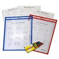 C-Line Products Dry Erase Pocket Study Aid Kit, 9 x 12 Set of 12 Kits, 12PK 40600-CT
